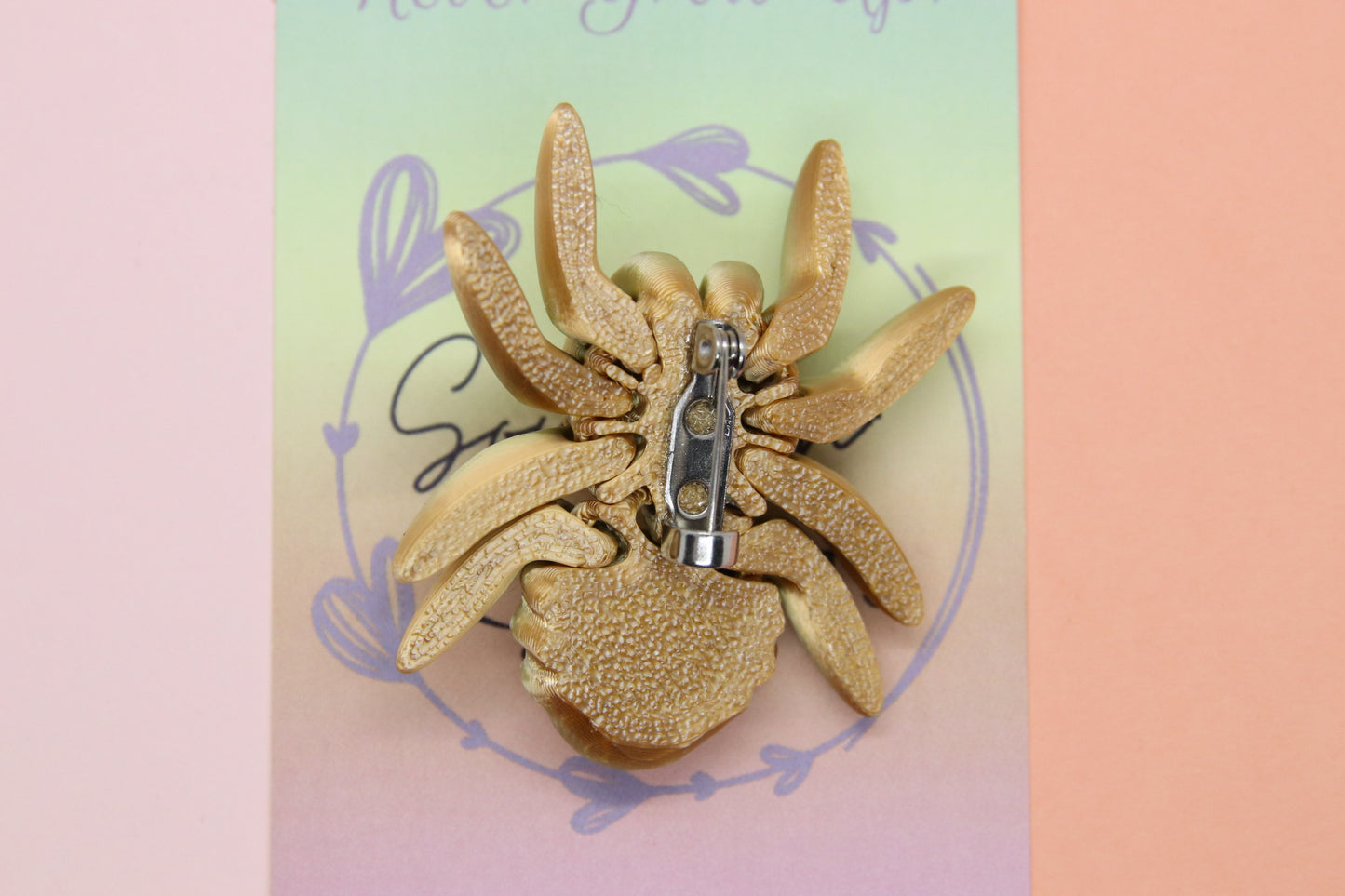 Gold Spider Badge