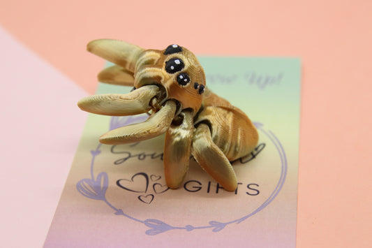 Gold Spider Badge