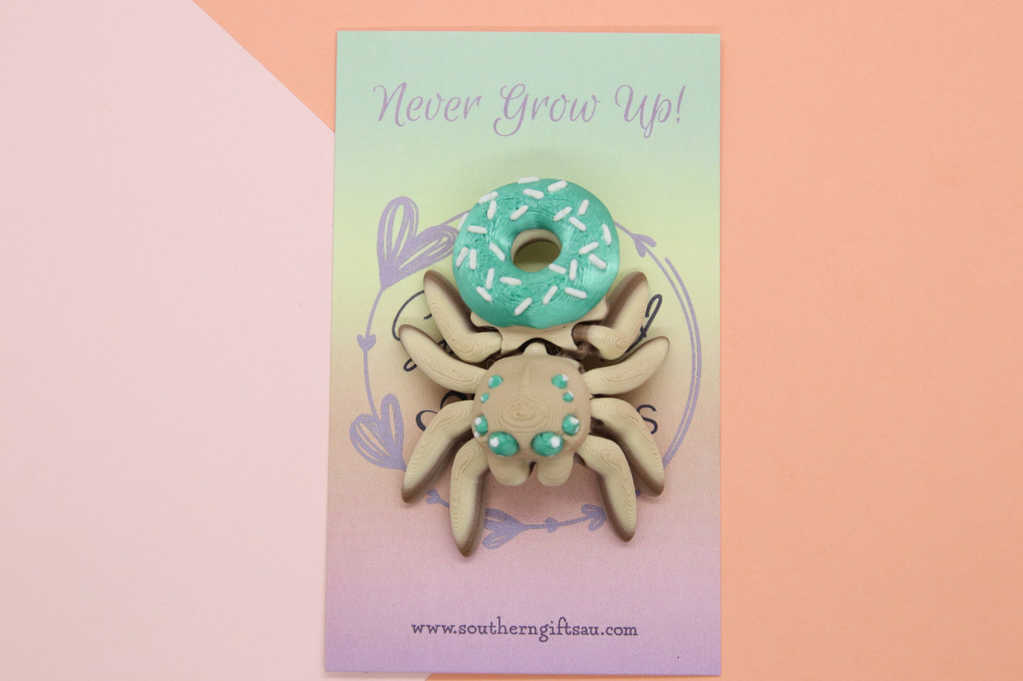 Donut Spider Badge