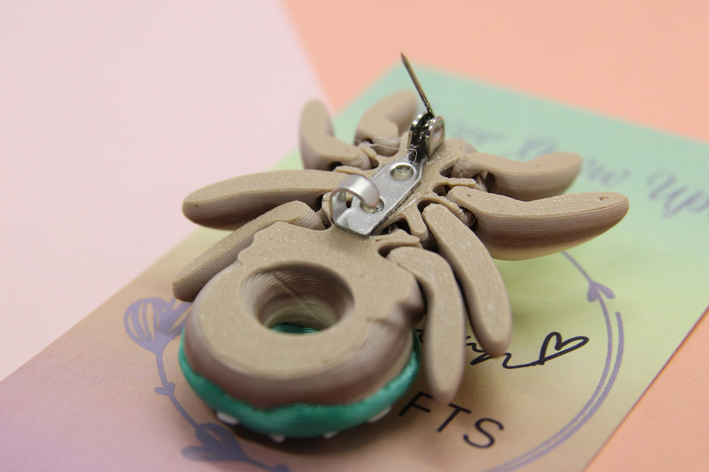 Donut Spider Badge