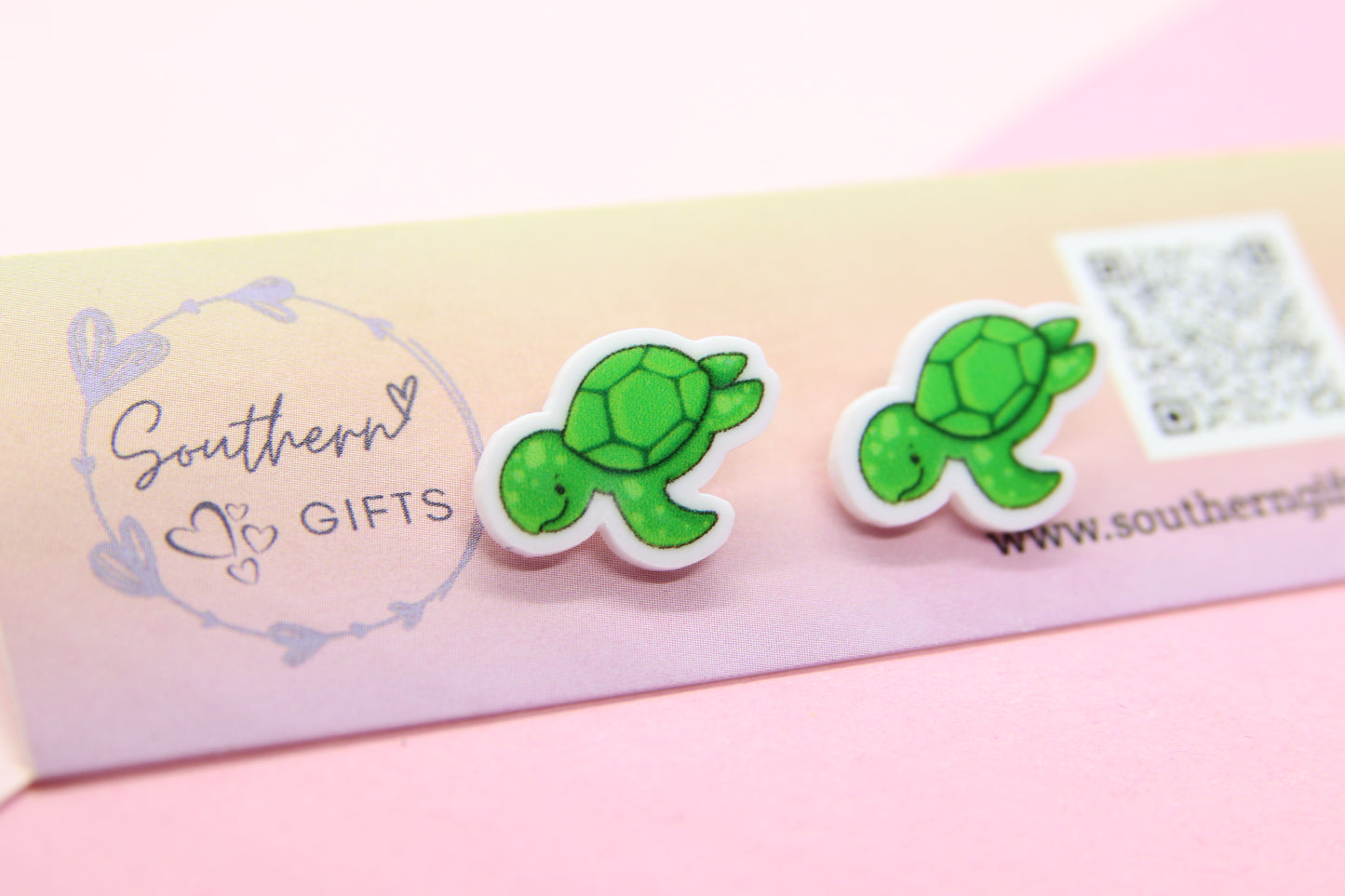 Turtle Stud Earrings