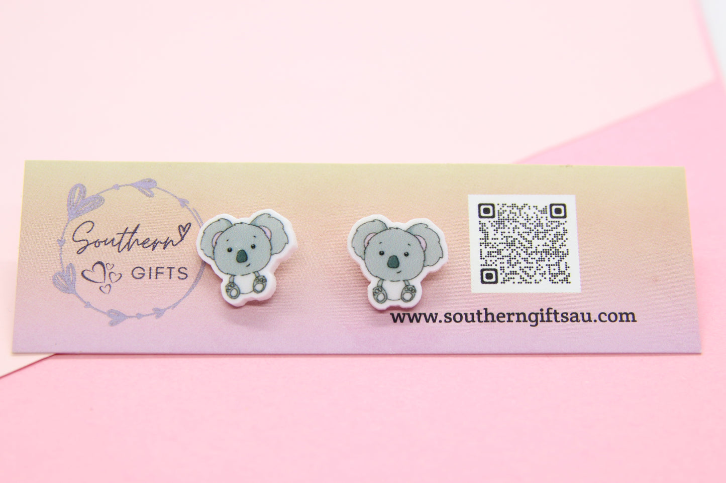 Koala Stud Earrings