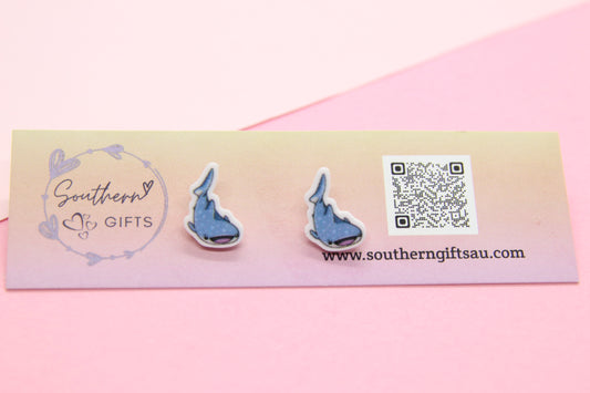 Whale Shark Stud Earrings