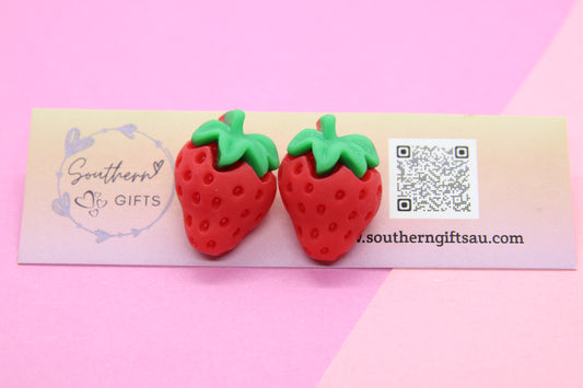 Strawberry Stud Earrings