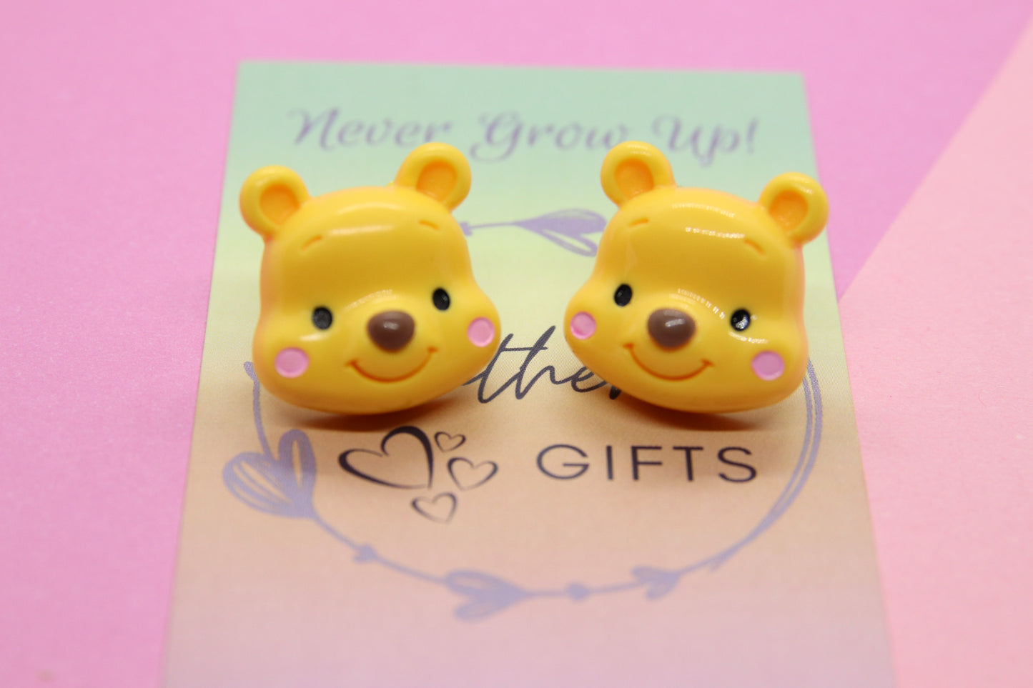 Bear Stud Earrings