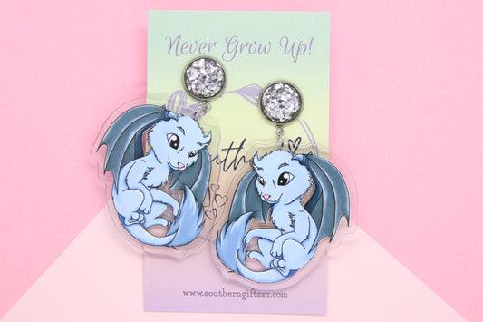 Fox Dragon Earrings