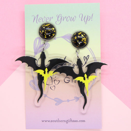 Empyrean Inspired Dragon Earrings