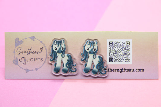 20mm Horse Stud Earrings