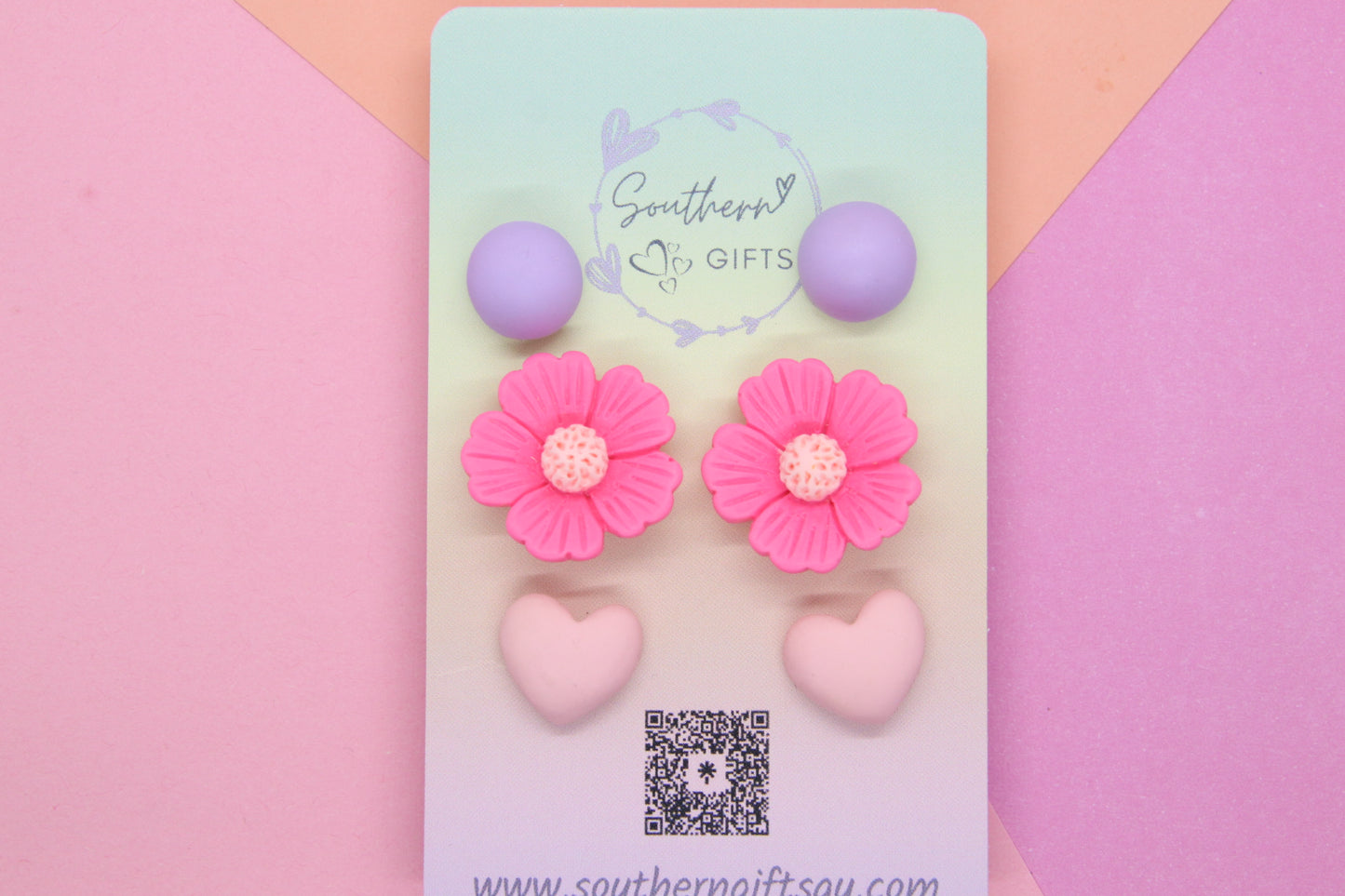 Pinks and Purple Stud Pack