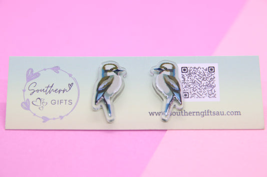 20mm Kookaburra Stud Earrings