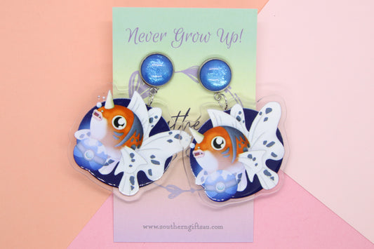 Seaking Inspired Earrings