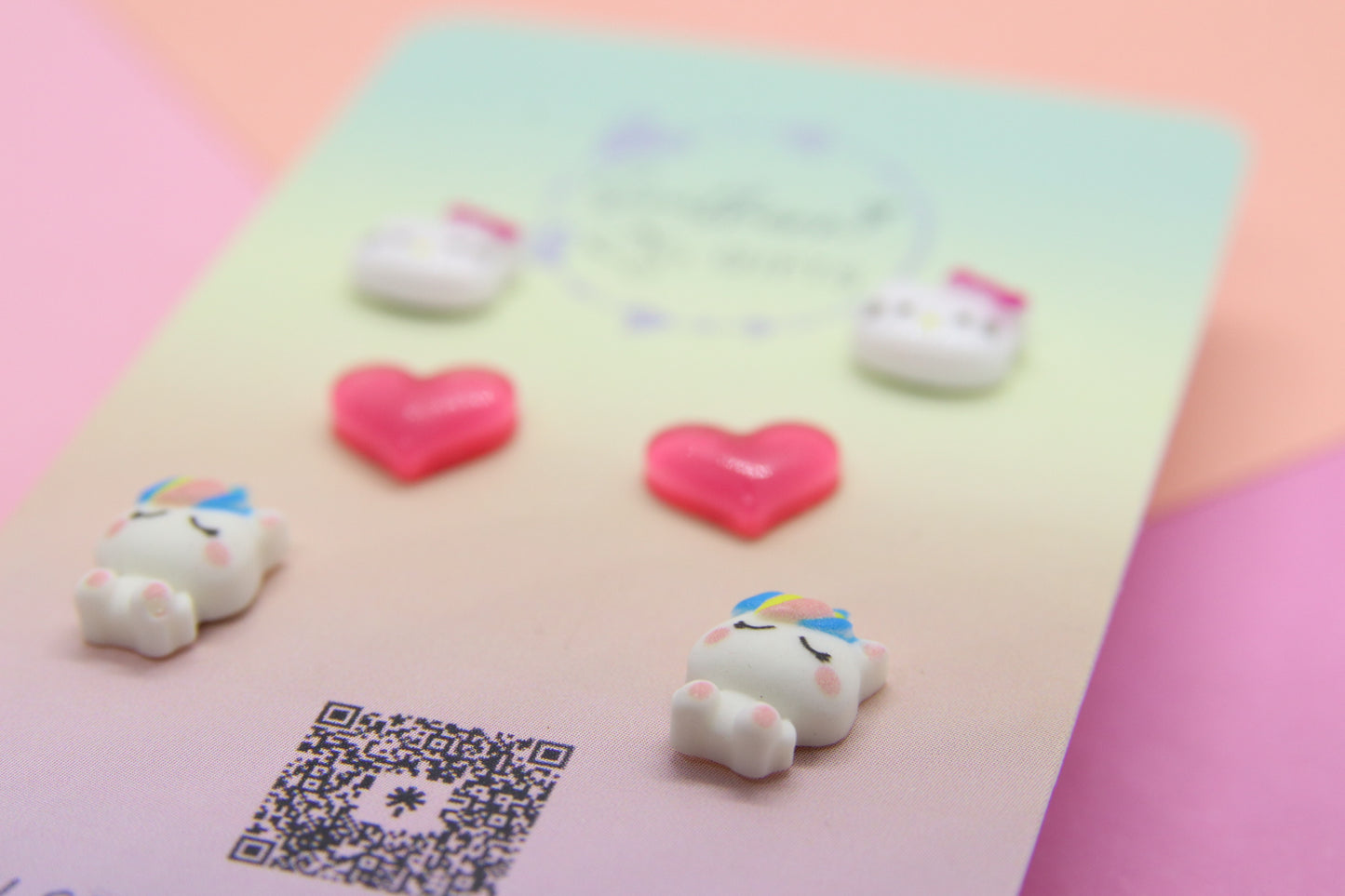 Kitty and Unicorn Stud Pack