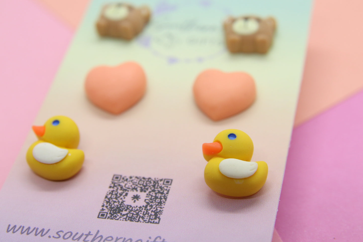 Duck and Bear Stud Pack