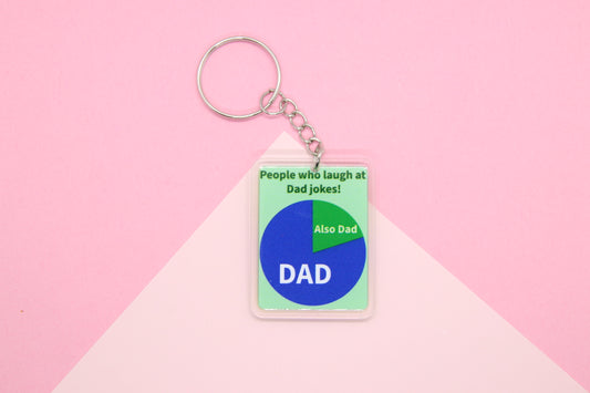 Dad Jokes Keyring