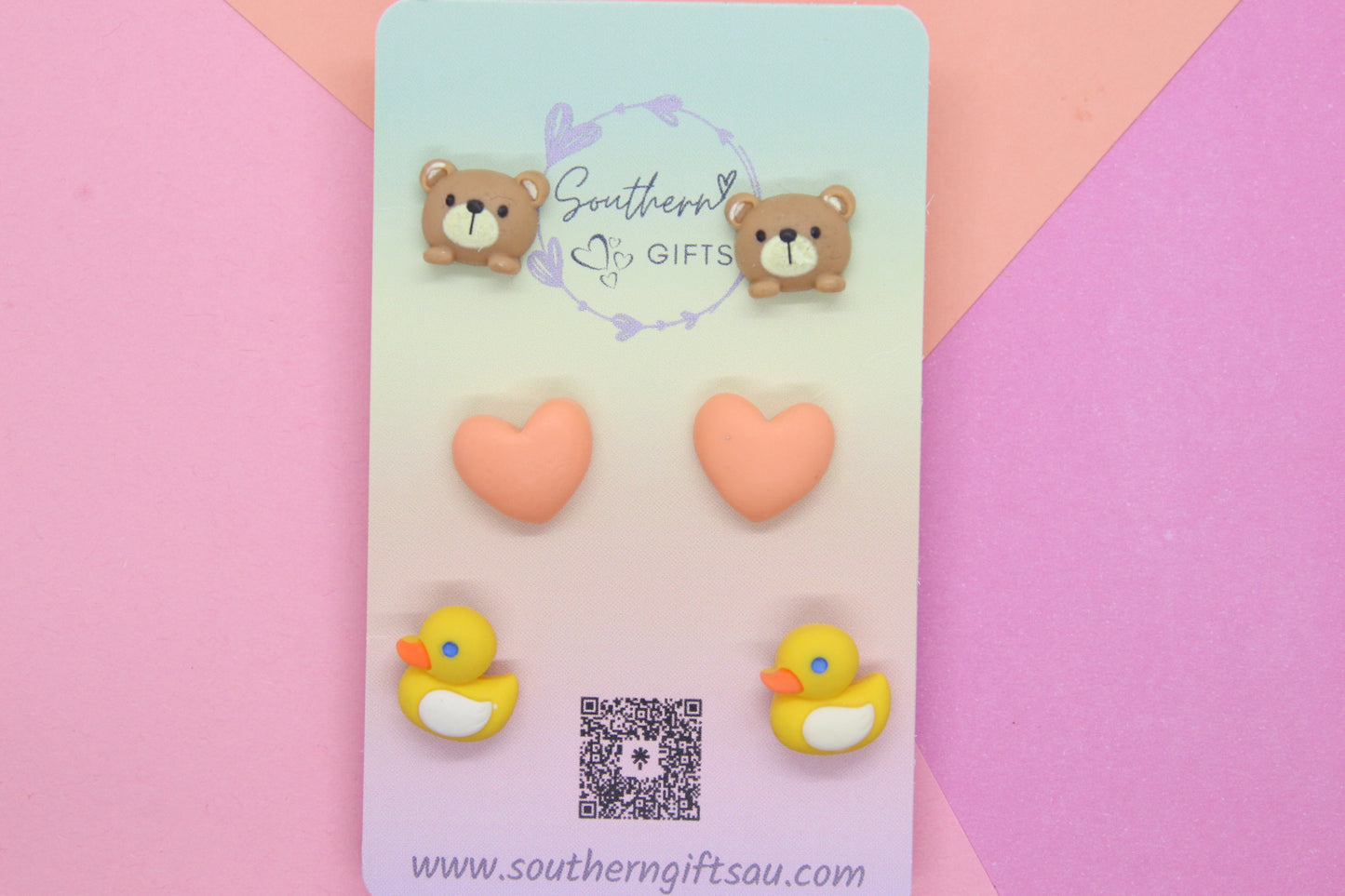 Duck and Bear Stud Pack
