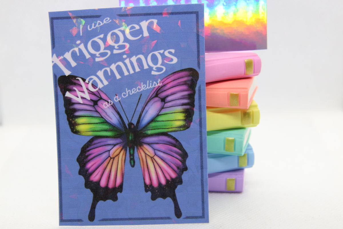 Trigger Warning Checklist Bookmark – Southern Gifts