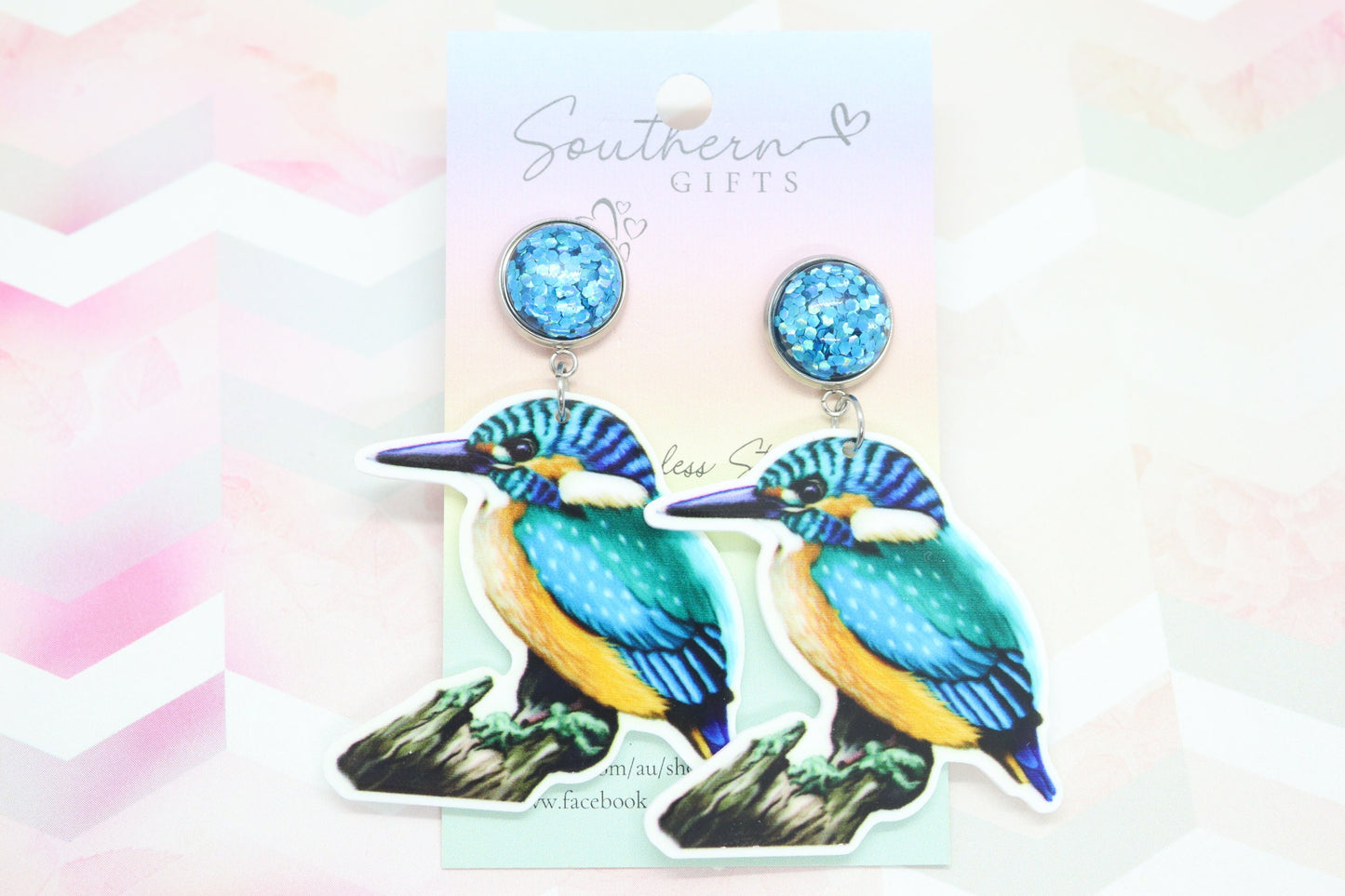 Standard Kingfisher Statement Earrings