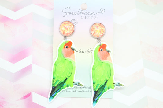 Standard Lovebird Statement Earrings