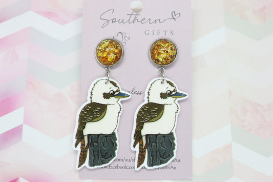 Standard Kookaburra Statement Earrings