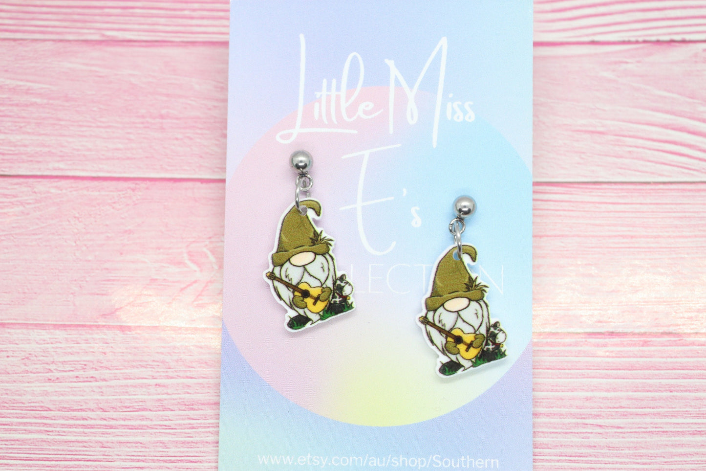 Miss E's Country Gnome Earrings