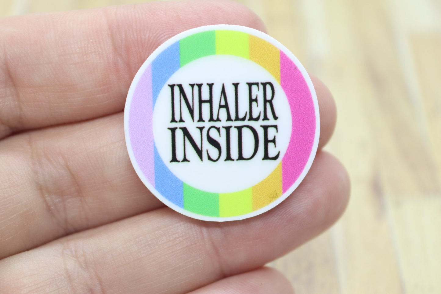 Inhaler Inside Medical Badge