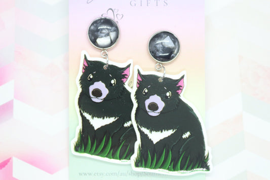 Standard Tasmanian Devil Statement Earrings