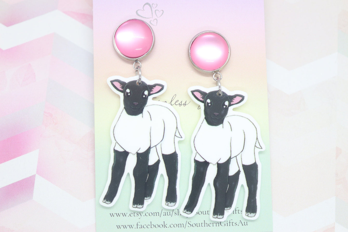 Standard Lamb Statement Earrings