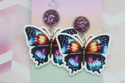 Standard Butterfly Statement Earrings