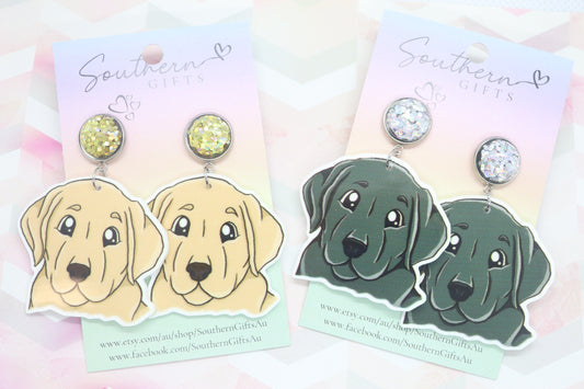 Standard Labrador Statement Earrings