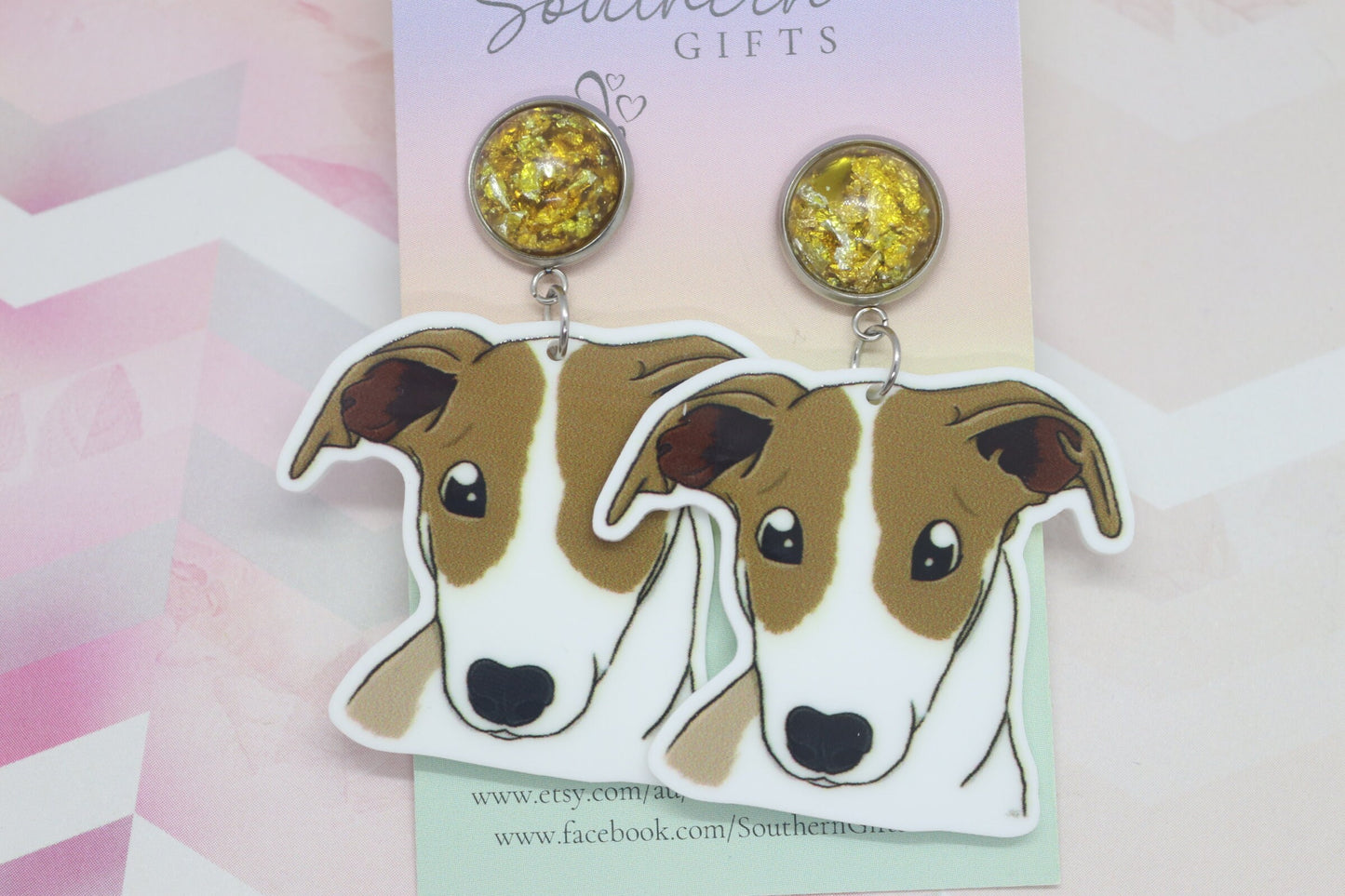 Standard Greyhound Statement Earrings